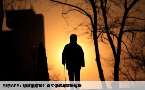 相亲APP：哪款最靠谱？真实体验与数据解析