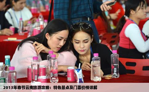 2013年春节云南旅游攻略：特色景点及门票价格详解