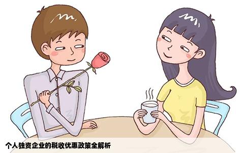 个人独资企业的税收优惠政策全解析