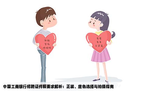 中国工商银行招聘证件照要求解析：正装、底色选择与拍摄指南