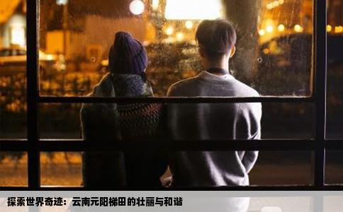 探索世界奇迹：云南元阳梯田的壮丽与和谐