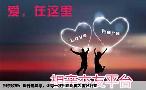相亲攻略：提升成功率，让每一次相遇都成为美好开始